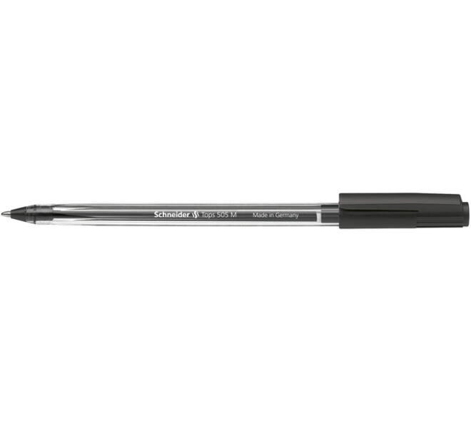 Balpen Schneider Tops 505 medium zwart