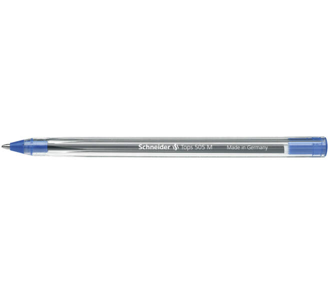 Balpen Schneider Tops 505 medium blauw