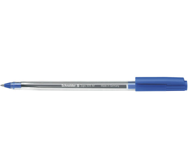 Balpen Schneider Tops 505 medium blauw