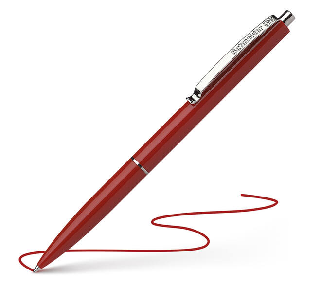 Balpen Schneider K15 medium rood