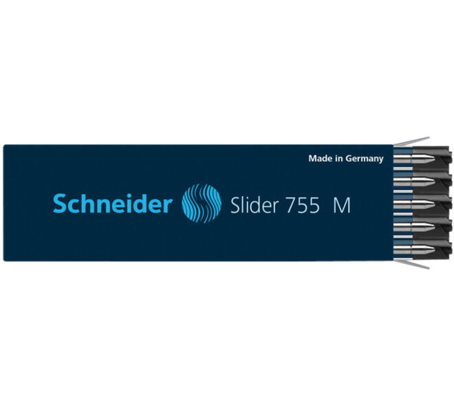 Balpenvulling Schneider 755 Slider Jumbo medium zwart