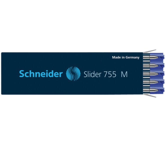 Balpenvulling Schneider 755 Slider Jumbo medium blauw