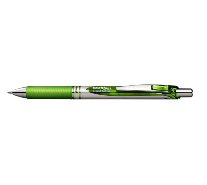 Gelschrijver Pentel BL77 Energel medium lichtgroen