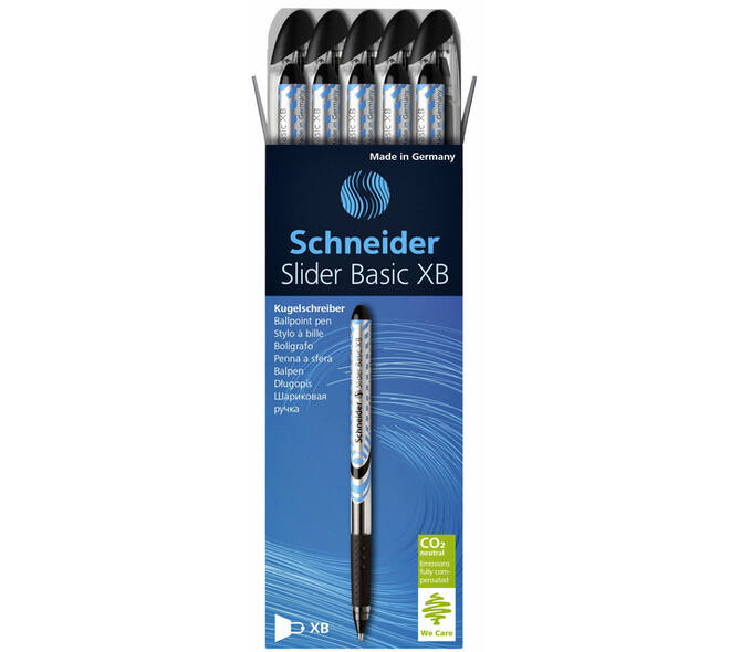 Rollerpen Schneider Slider extra breed zwart