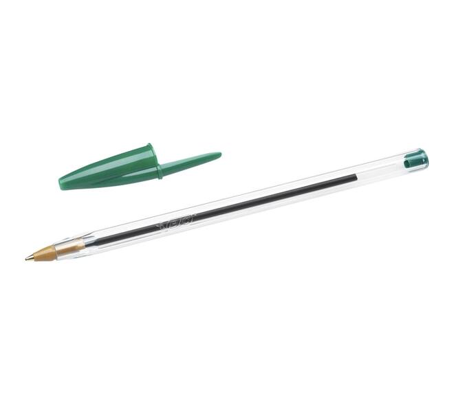 Balpen Bic Cristal medium groen
