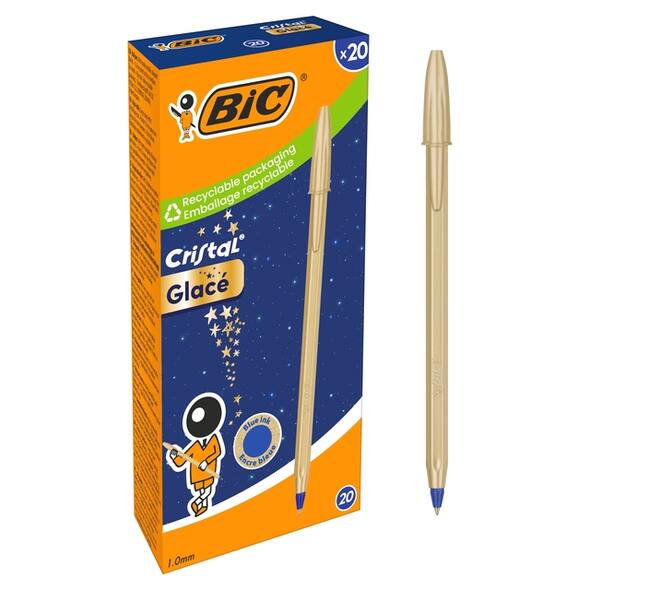 Balpen BIC Cristal medium goud