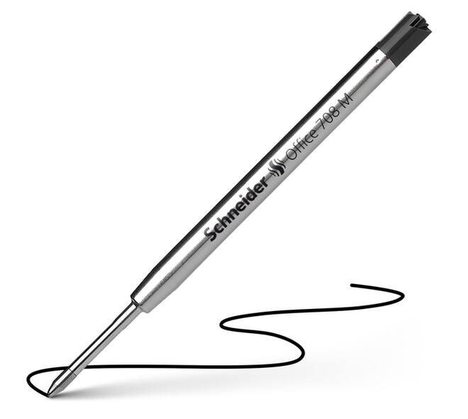 Balpenvulling Schneider 7081 Jumbo tbv Parker medium zwart