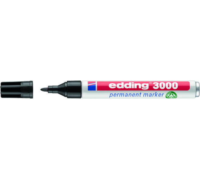 Viltstift edding 3000 rond 1.5-3mm groen