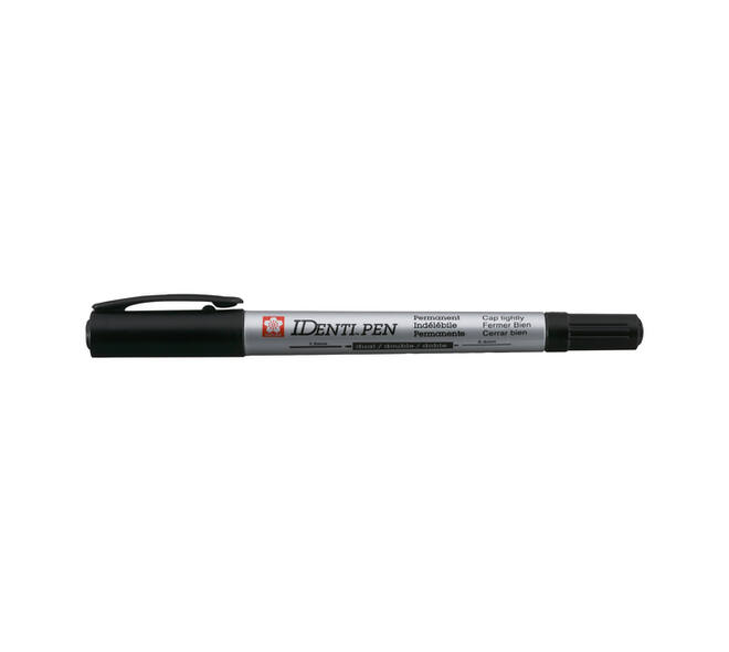 Viltstift Sakura IDenti-pen multifunctioneel zwart