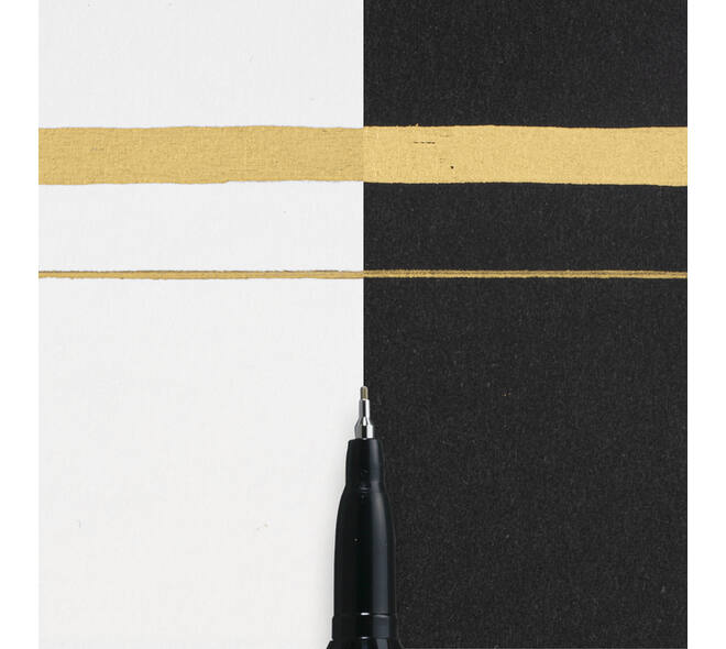 Viltstift Sakura Pen-touch extra fijn goud