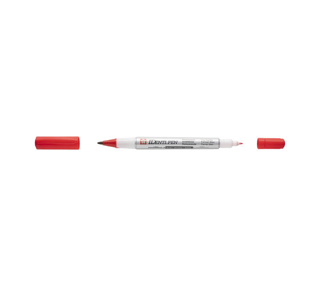 Viltstift Sakura IDenti-pen multifunctioneel rood