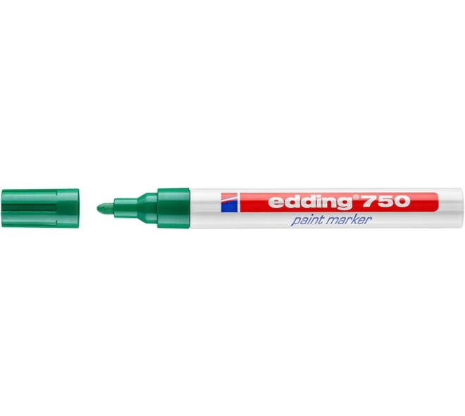 Paintmarker edding 750 op oliebasis 2-4mm groen