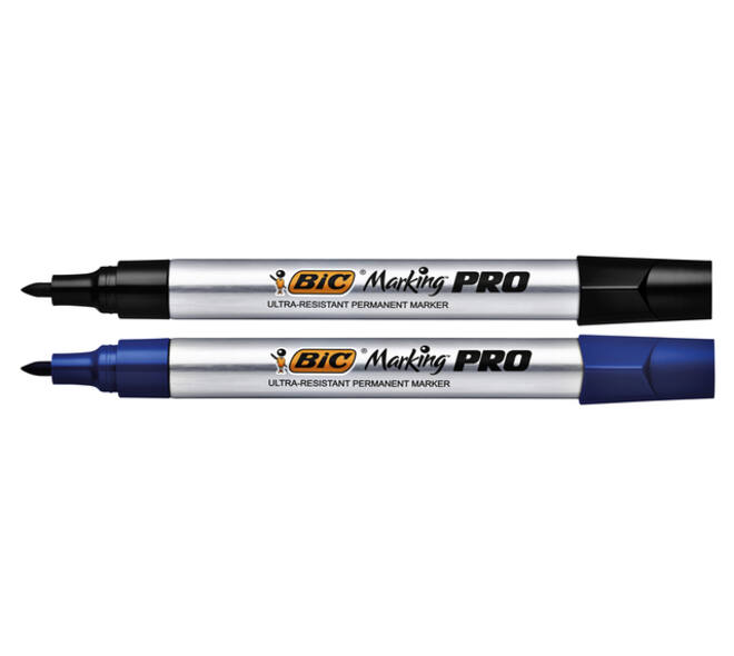 Viltstift Bic Pro rond medium zwart