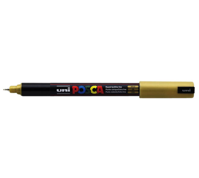 Paintmarker Uni POSCA PC1MR extra fijn goud