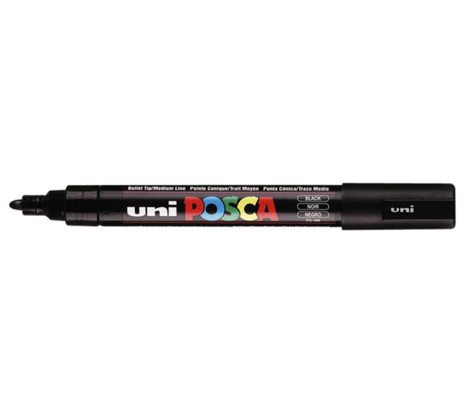 Paintmarker Uni POSCA PC5M medium zwart