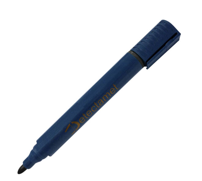Permanent marker detectie Detectamet rond zwart