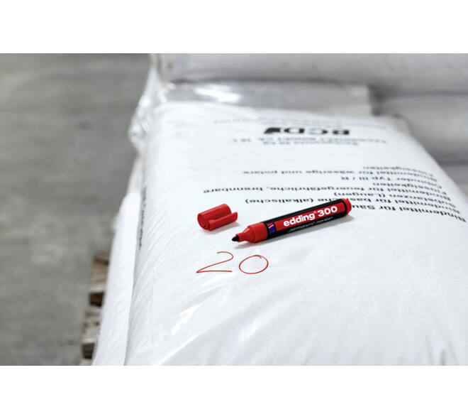 Viltstift edding 300 rond 1.5-3mm rood
