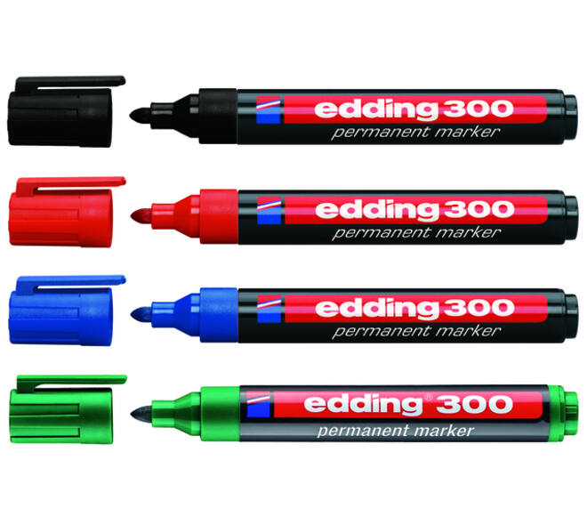 Viltstift edding 300 rond 1.5-3mm zwart