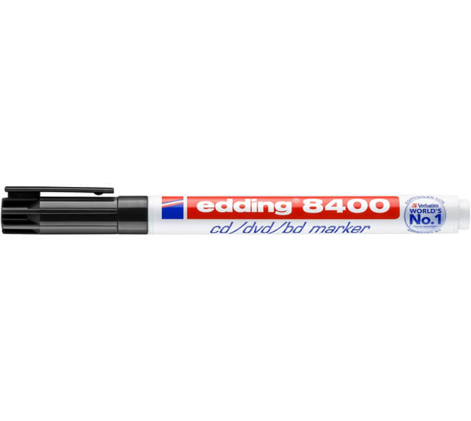 Cd marker edding 8400 rond 0.5-1.0mm zwart