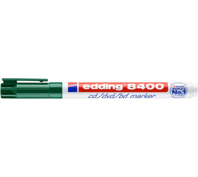 Cd marker edding 8400 rond 0.5-1.0mm groen