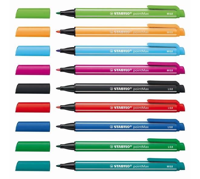 Viltstift STABILO pointMax 488/32 ultramarijn