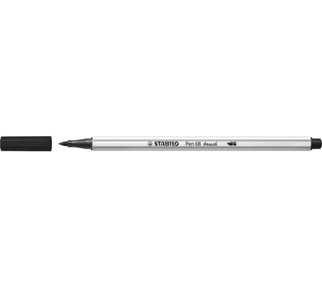 Brushstift STABILO Pen 568/46 zwart