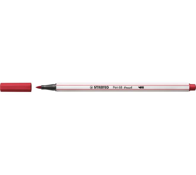 Brushstift STABILO Pen 568/50 donkerrood