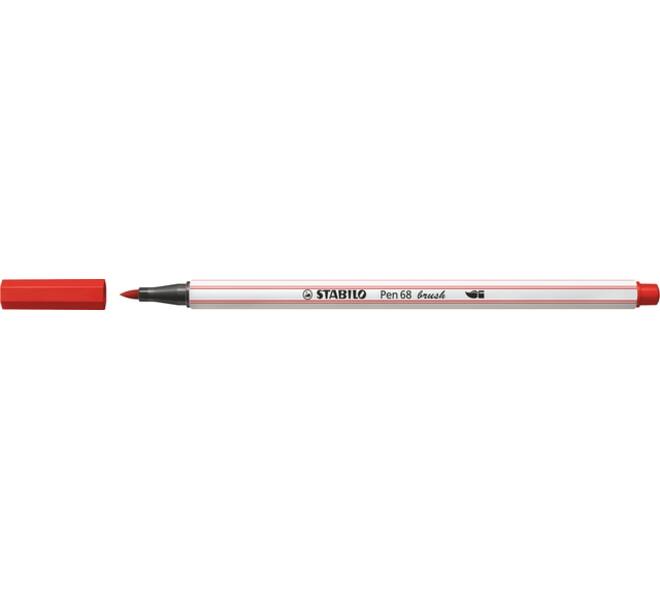 Brushstift STABILO Pen 568/48 karmijnrood