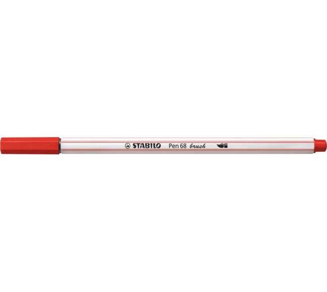 Brushstift STABILO Pen 568/48 karmijnrood