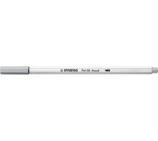 Brushstift STABILO Pen 568/95 koudgrijs