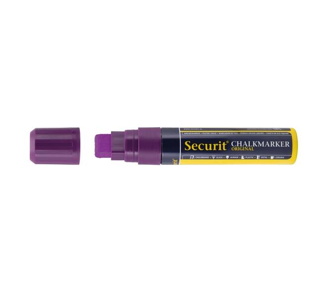 Krijtstift Securit SMA-720 blok ass 7-15mm blister à 8 stuks