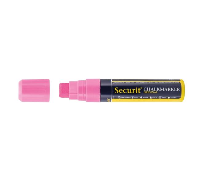 Krijtstift Securit SMA-720 blok ass 7-15mm blister à 8 stuks