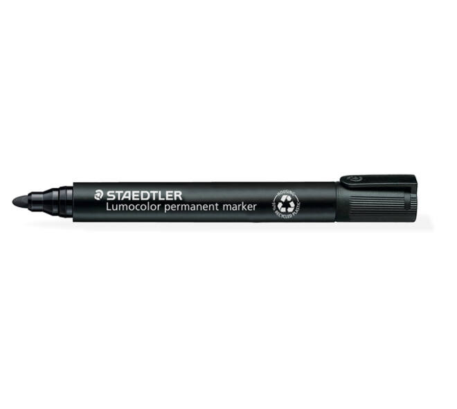 Viltstift Staedtler 352 rond zwart 2mm