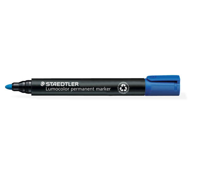 Viltstift Staedtler 352 rond blauw blauw