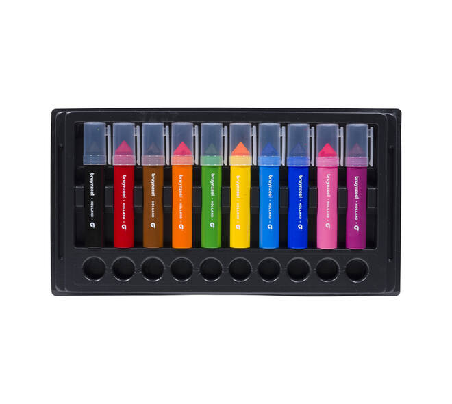 Viltstift Bruynzeel Kids Mega Point assorti 10 stuks