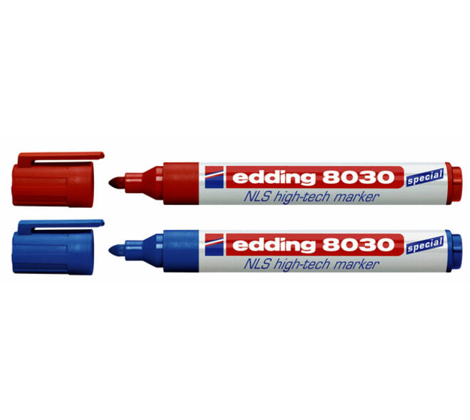 Viltstift edding 8030 NLS high-tech 1.5-3mm rood