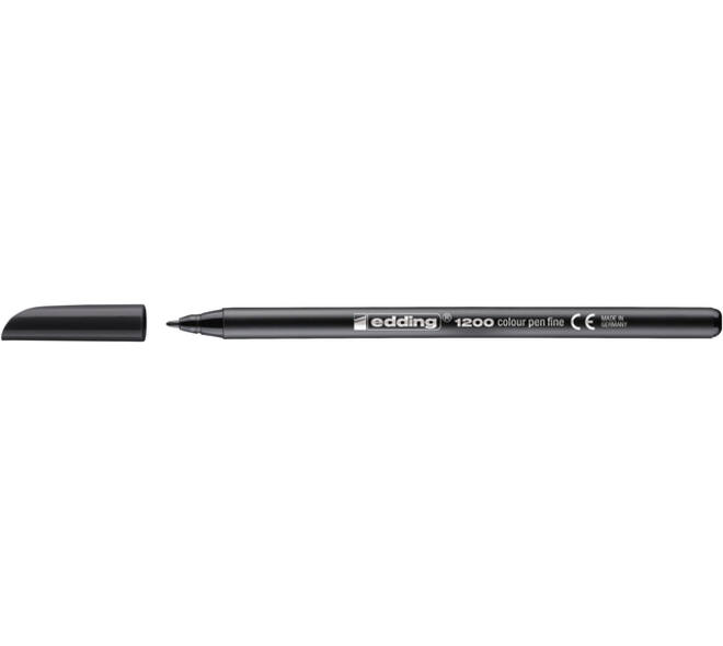 Fineliner edding 1200 001 fijn zwart