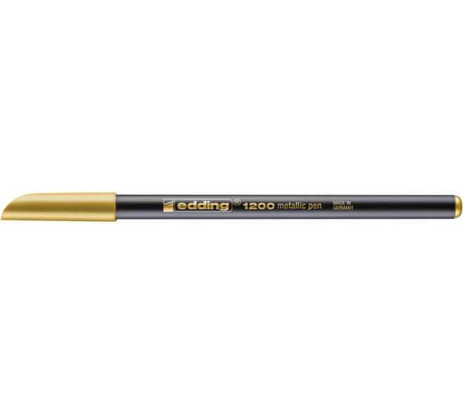 Fineliner edding 1200 053-054 fijn zilver en goud blister à 2 stuks