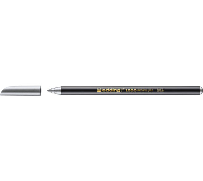 Fineliner edding 1200 053-054 fijn zilver en goud blister à 2 stuks