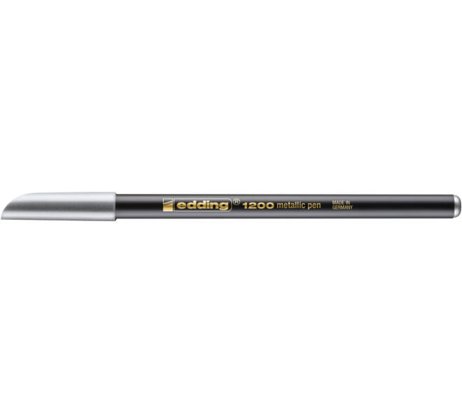 Fineliner edding 1200 054 fijn metallic zilver