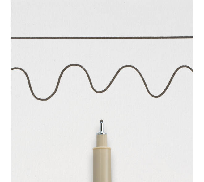 Fineliner Sakura Pigma Micron 08 0.5mm zwart