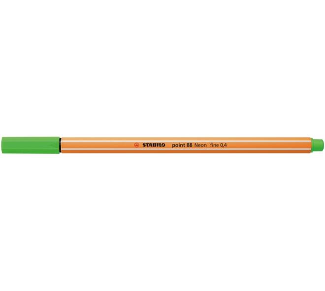 Fineliner STABILO point 88/033 fijn neon groen