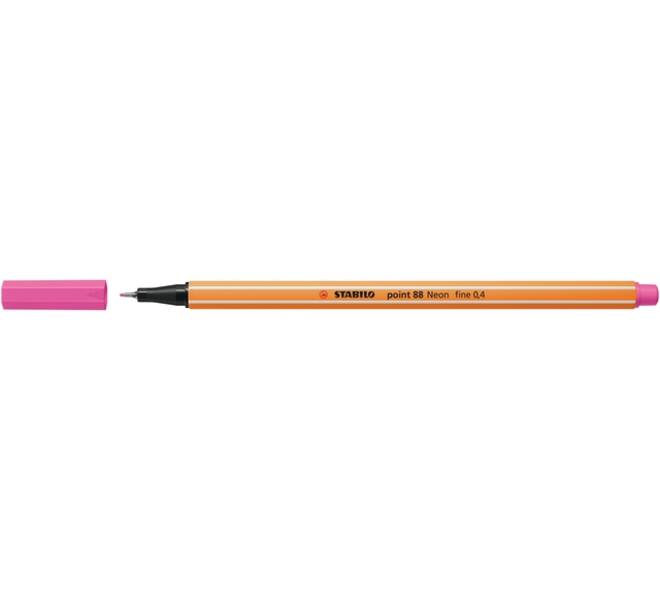 Fineliner STABILO point 88/056 fijn neon roze