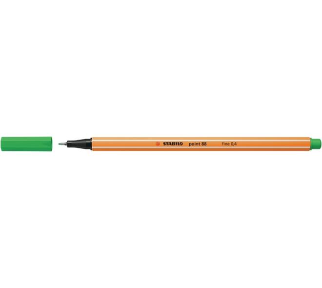 Fineliner STABILO point 88/43 fijn loofgroen