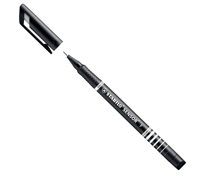 Fineliner STABILO Sensor 189/46 fijn zwart