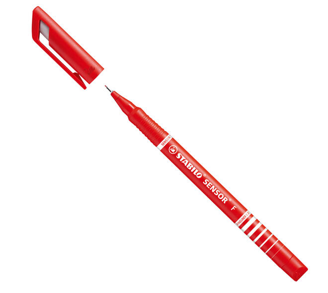 Fineliner STABILO Sensor 189/40 fijn rood