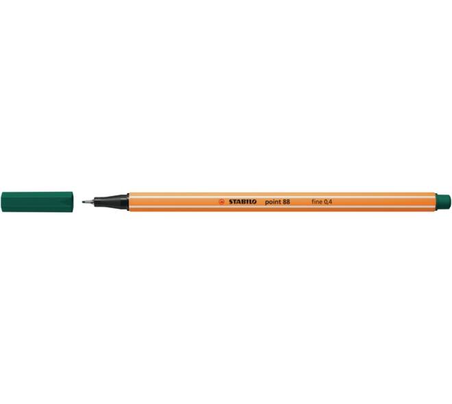 Fineliner STABILO point 88/53 fijn turquoisegroen