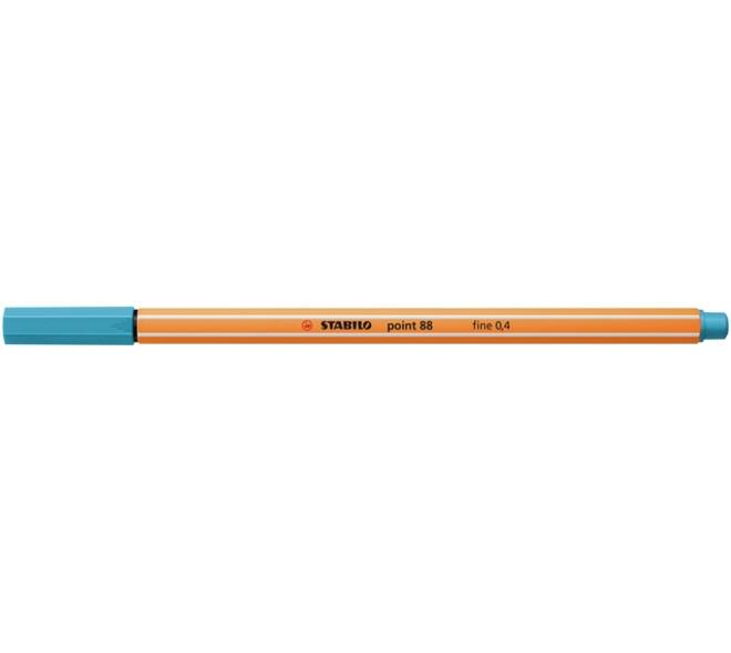 Fineliner STABILO point 88/57 fijn azuurblauw