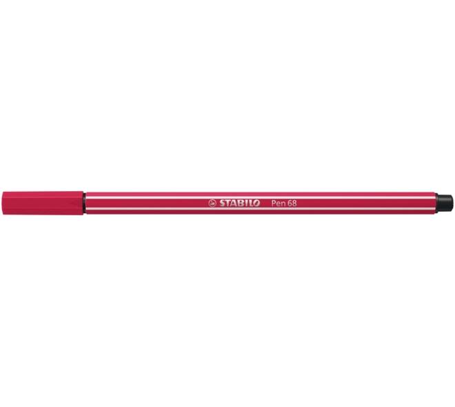 Viltstift STABILO Pen 68/50 medium donkerrood
