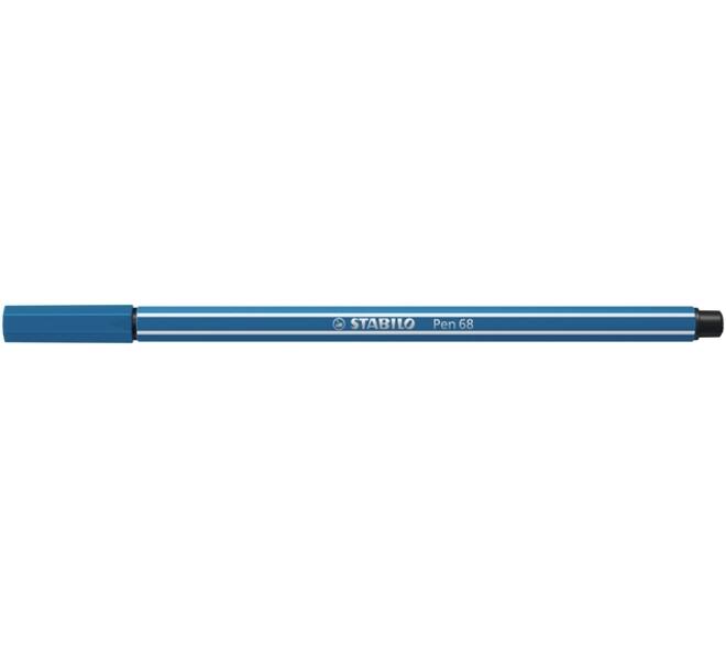 Viltstift STABILO Pen 68/41 medium ultramarijn blauw